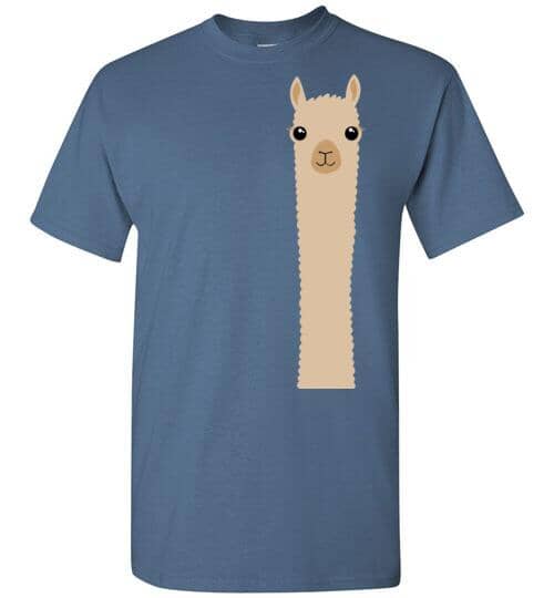 Load image into Gallery viewer, t-shirt: Alpaca Watching Gildan Unisex