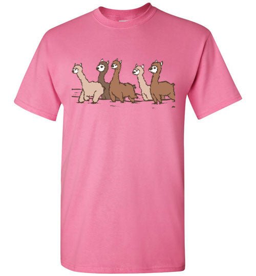 Load image into Gallery viewer, t-shirt: Curious Alpacas Gildan Short-Sleeve