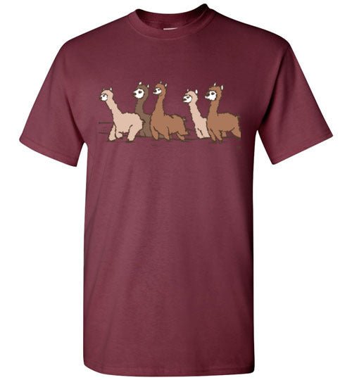 Load image into Gallery viewer, t-shirt: Curious Alpacas Gildan Short-Sleeve