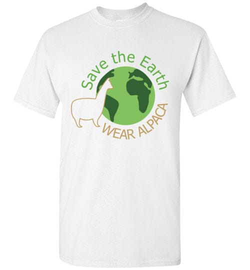 Load image into Gallery viewer, t-shirt: Save the Earth Wear Alpaca Gildan Short-Sleeve