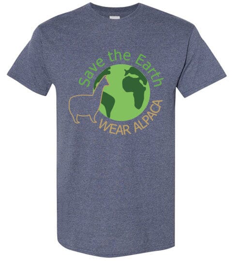 Load image into Gallery viewer, t-shirt: Save the Earth Wear Alpaca Gildan Short-Sleeve