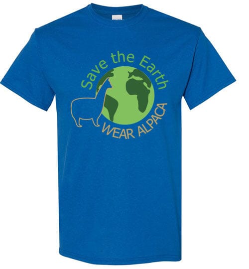 Load image into Gallery viewer, t-shirt: Save the Earth Wear Alpaca Gildan Short-Sleeve