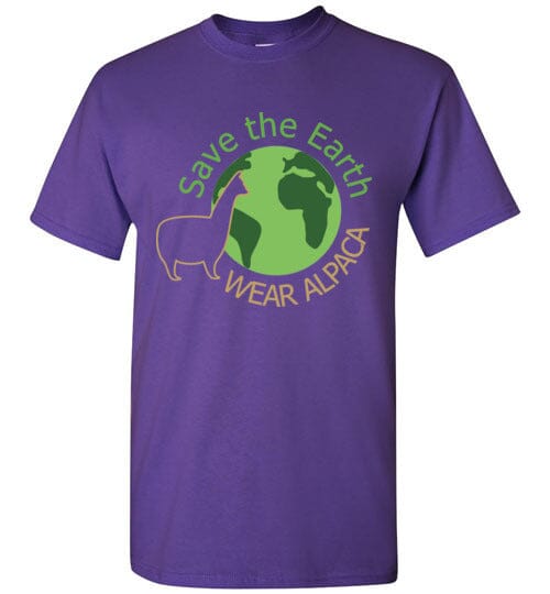 Load image into Gallery viewer, t-shirt: Save the Earth Wear Alpaca Gildan Short-Sleeve