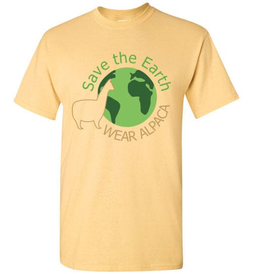 Load image into Gallery viewer, t-shirt: Save the Earth Wear Alpaca Gildan Short-Sleeve