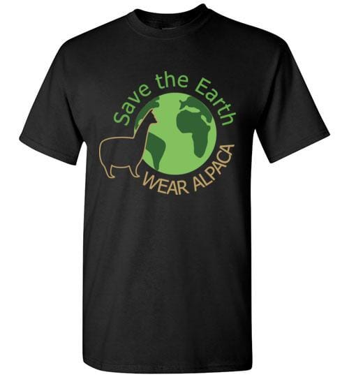 Load image into Gallery viewer, t-shirt: Save the Earth Wear Alpaca - Short-Sleeve