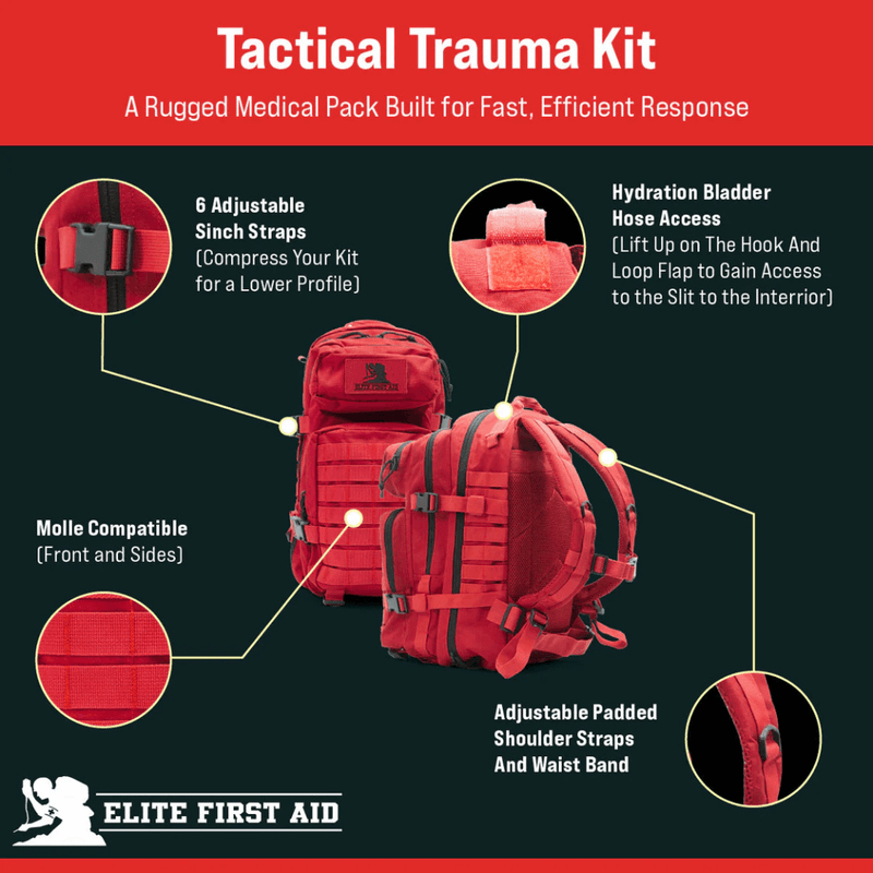 Load image into Gallery viewer, Tactical Trauma Backpack w/Advanced Bleeding Control