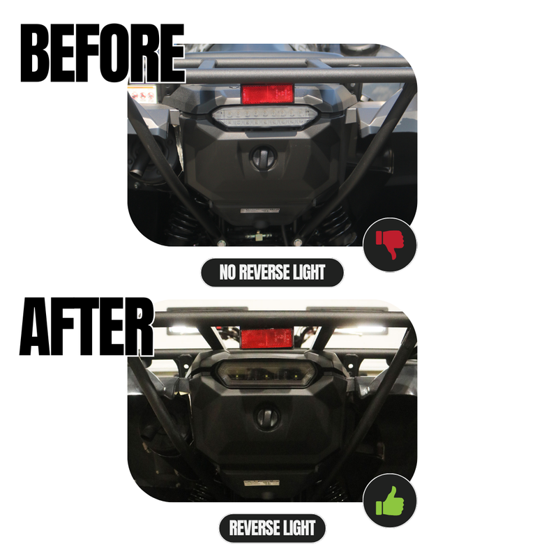 Load image into Gallery viewer, 2016+ Yamaha Grizzly 700/1000 ATV Tail Light with Reverse