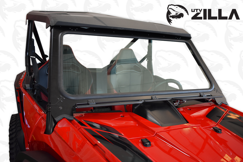 Load image into Gallery viewer, Vented Honda Talon Full Glass Windshield With Wiper