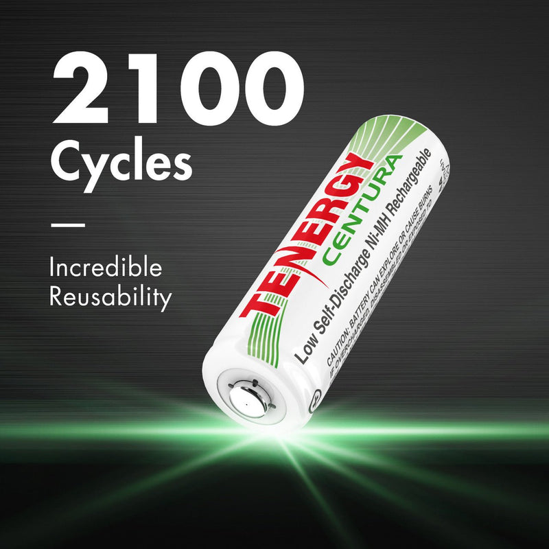 Load image into Gallery viewer, Tenergy AAA Centura NiMH Rechargeable Battery - 4 Pack