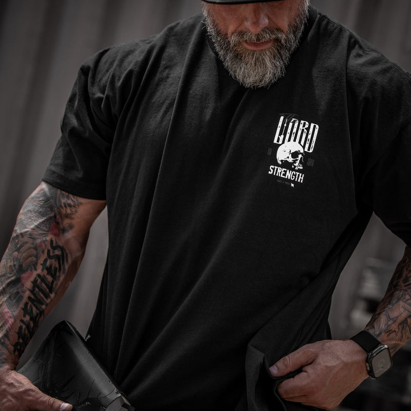 Load image into Gallery viewer, The Lord Is My Strength Heavyweight Men's T-Shirt