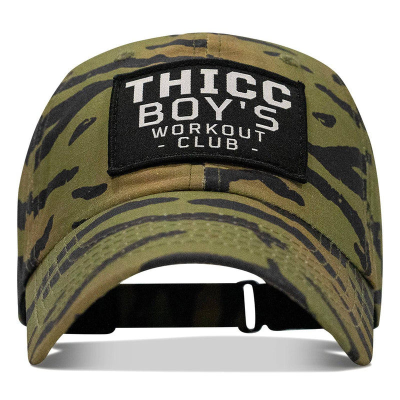 Load image into Gallery viewer, Ripstop Thicc Boys Workout Club Patch Tactical Ripstop Mesh Snapback Hat