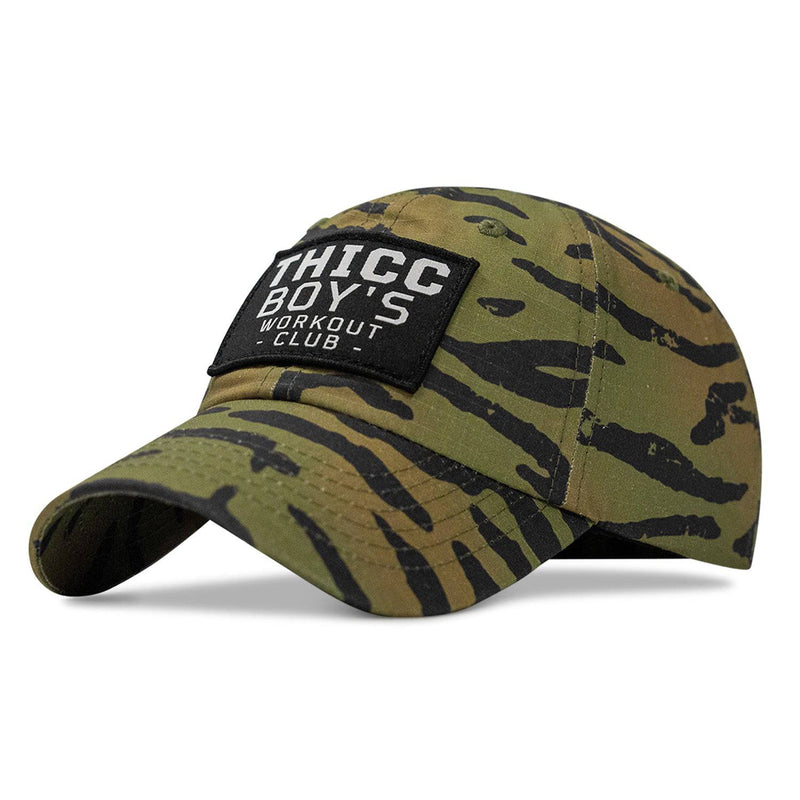 Load image into Gallery viewer, Ripstop Thicc Boys Workout Club Patch Tactical Ripstop Mesh Snapback Hat