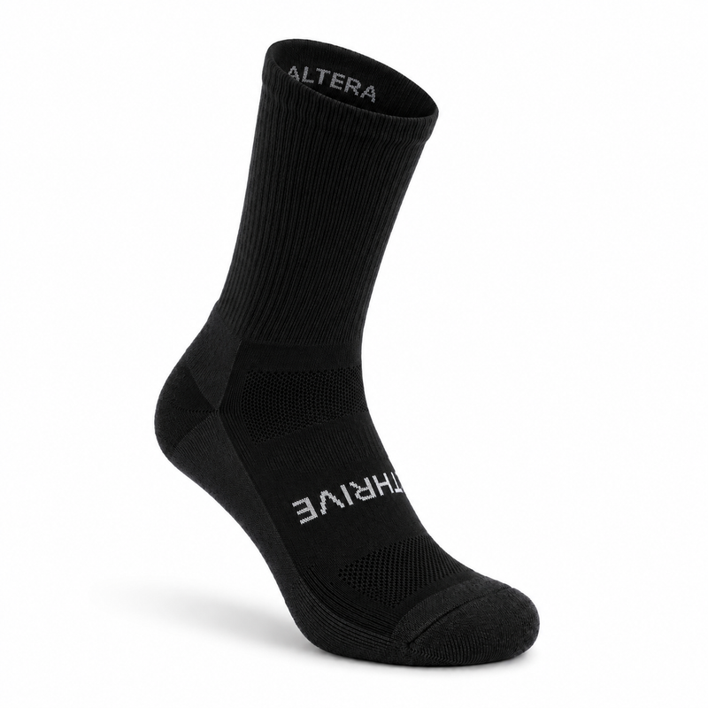 Load image into Gallery viewer, Thrive Lightweight 6" Crew Alpaca Sock