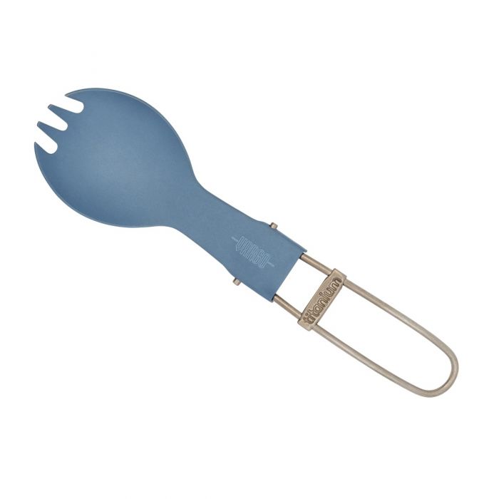 Load image into Gallery viewer, TITANIUM FOLDING SPORK