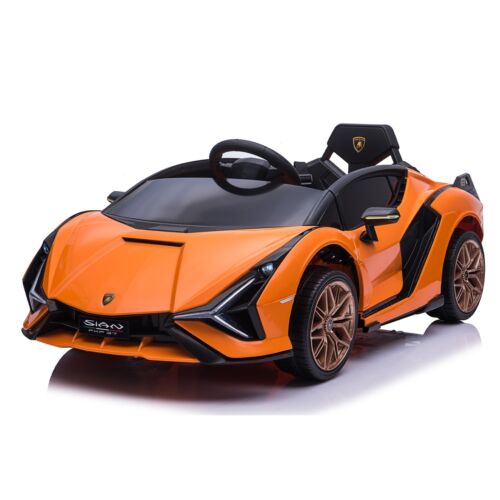 TOBBI 12V Licensed Lamborghini Sian Battery Powered Ride On Car for Kids with Remote Control