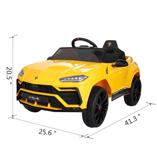 TOBBI Lamborghini Urus 12V Kids Ride-On Car: Electric Four-Wheel Fun for Young Drivers