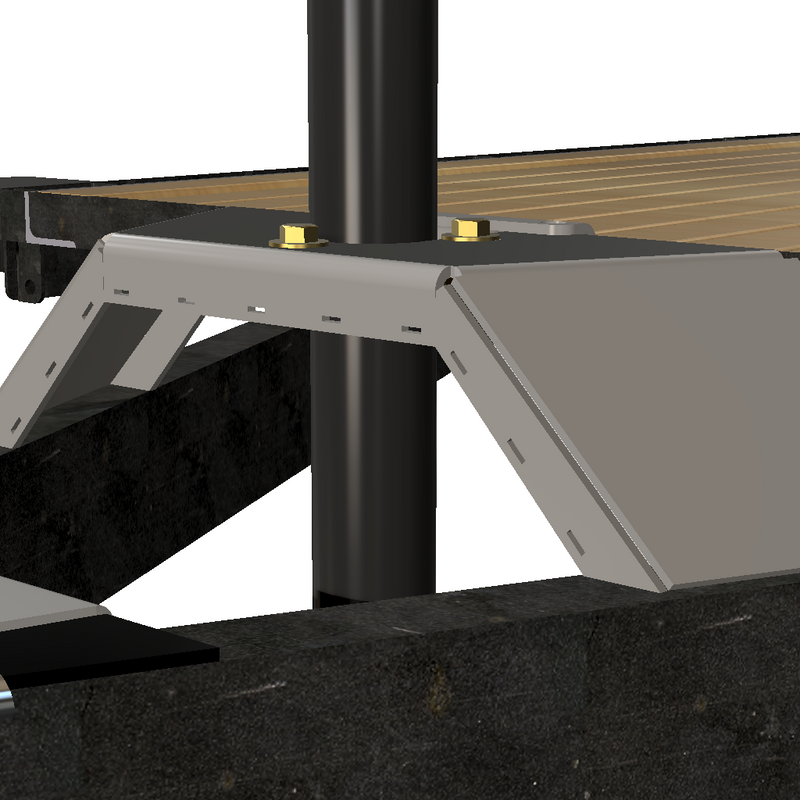 Load image into Gallery viewer, Trailer Tongue Jack Heavy Duty Relocation Mount