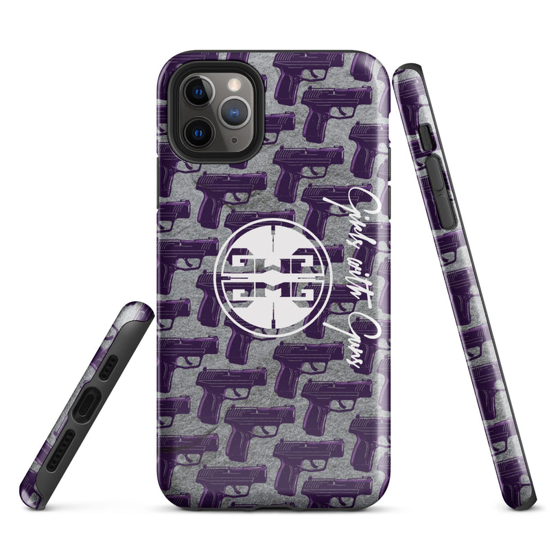 Load image into Gallery viewer, Purple Haze Pistol Palooza Tough Case for iPhone®