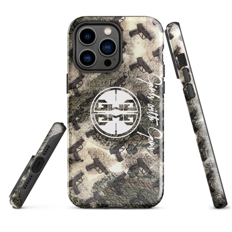 Load image into Gallery viewer, Gunpowder Pistol Palooza Tough Case for iPhone®
