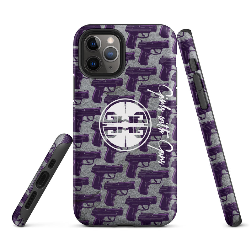 Load image into Gallery viewer, Purple Haze Pistol Palooza Tough Case for iPhone®