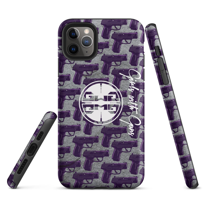 Load image into Gallery viewer, Purple Haze Pistol Palooza Tough Case for iPhone®