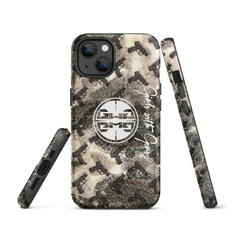 Load image into Gallery viewer, Gunpowder Pistol Palooza Tough Case for iPhone®