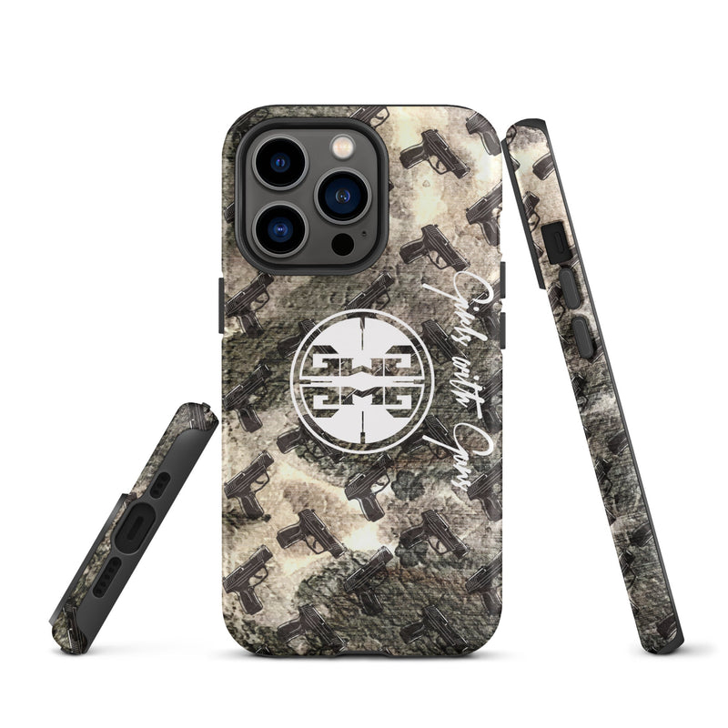 Load image into Gallery viewer, Gunpowder Pistol Palooza Tough Case for iPhone®