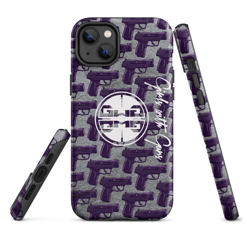 Load image into Gallery viewer, Purple Haze Pistol Palooza Tough Case for iPhone®
