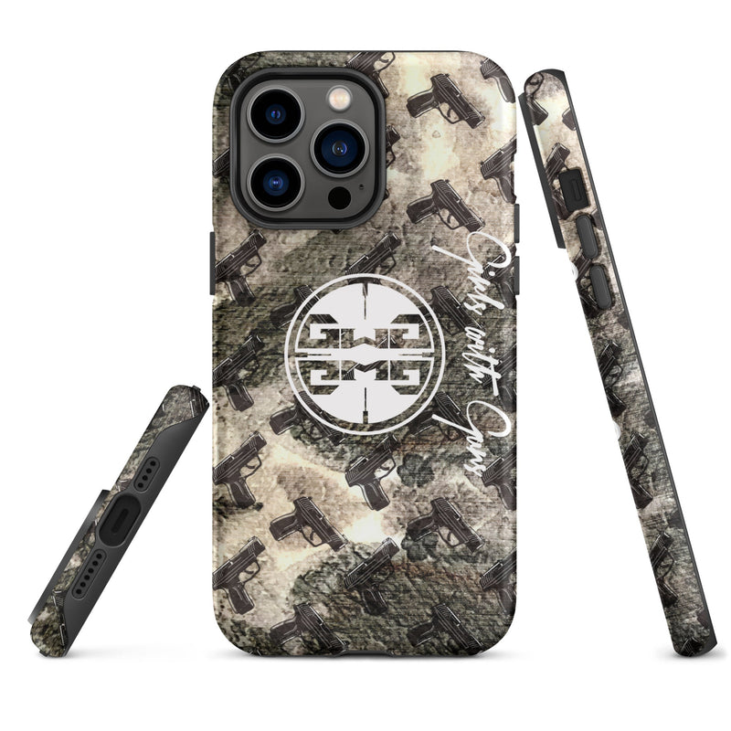 Load image into Gallery viewer, Gunpowder Pistol Palooza Tough Case for iPhone®