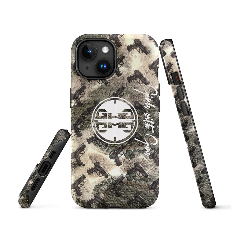 Load image into Gallery viewer, Gunpowder Pistol Palooza Tough Case for iPhone®