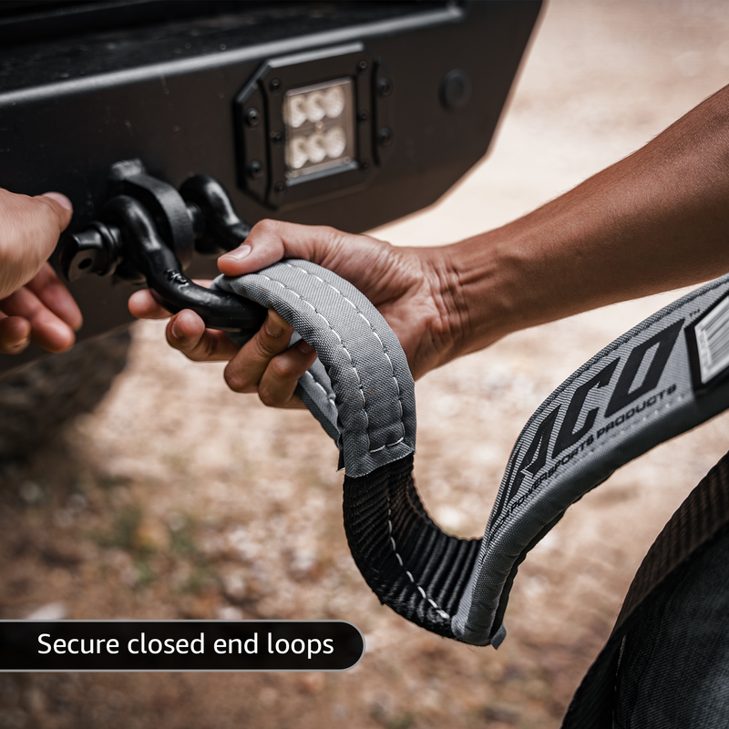 Load image into Gallery viewer, TowPro™ Recovery Tow Strap | Off Road 4x4 Towing Rope (31,542 lbs)