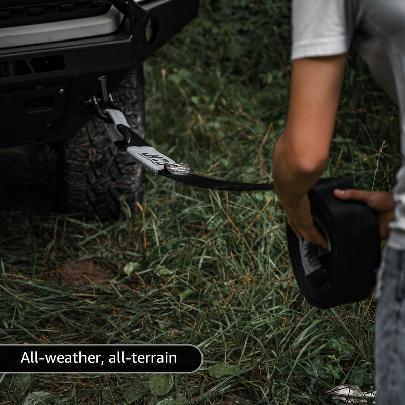 Load image into Gallery viewer, TowPro™ Recovery Tow Strap | Off Road 4x4 Towing Rope (31,542 lbs)