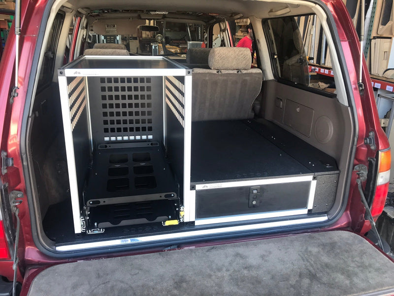 Load image into Gallery viewer, Toyota Land Cruiser 1991-1997 80 Series - Single Drawer Module with Fitted Top Plate - 19-3/16"W x 8"H x 40"D