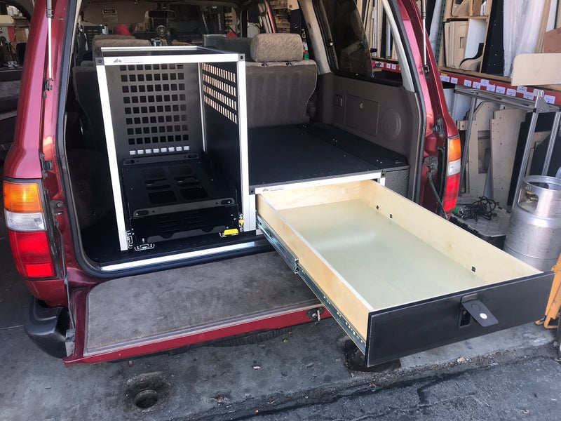 Load image into Gallery viewer, Toyota Land Cruiser 1991-1997 80 Series - Single Drawer Module with Fitted Top Plate - 19-3/16"W x 8"H x 40"D