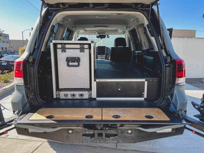 Load image into Gallery viewer, Toyota Land Cruiser 2008-2021 200 Series - Single Drawer with Fitted Top Plate - 19-3/16"W x 9-1/2"H x 40"D