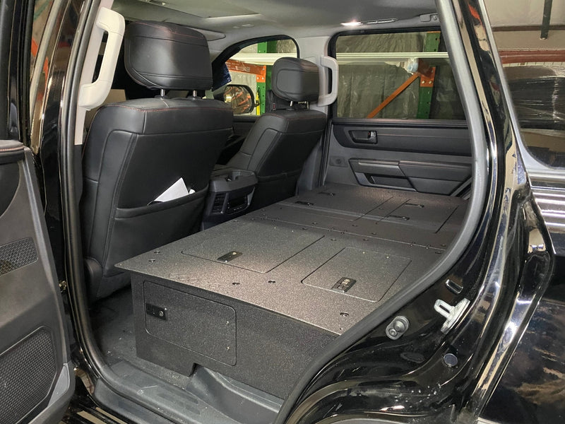 Load image into Gallery viewer, Toyota - Sequoia - 2023-Present - 3rd Gen - Explore Series - Seat Delete Plate System - Second Row with Captain's Chairs