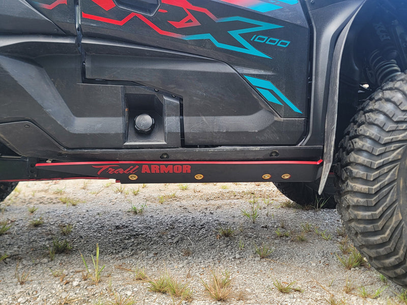 Load image into Gallery viewer, Trail Armor Kawasaki KRX 1000 (all editions) Full Skids with Integrated Slider Nerfs 2020 - 2026
