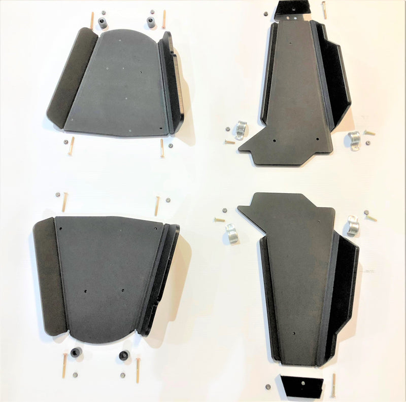 Load image into Gallery viewer, Trail Armor 2021 - 2026 Polaris Ranger XP 1000, Ranger XP 1000 Crew, Ranger Crew 1000, Ranger 1000, 2023 - 2024 Ranger XP Kinetic A-arm Guards for FACTORY STRAIGHT A-ARMS