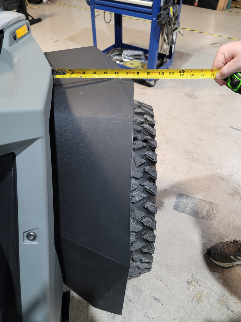 Load image into Gallery viewer, Trail Armor 2020 - 2024 Polaris RZR Pro XP, RZR Pro XP 4, 2022 - 2024 Turbo R and Turbo R 4 (all editions) Mud Flap Fender Extensions