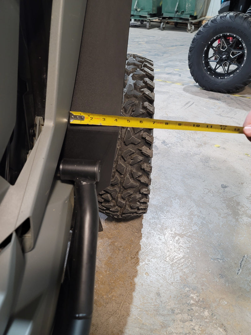 Load image into Gallery viewer, Trail Armor 2020 - 2024 Polaris RZR Pro XP, RZR Pro XP 4, 2022 - 2024 Turbo R and Turbo R 4 (all editions) Mud Flap Fender Extensions