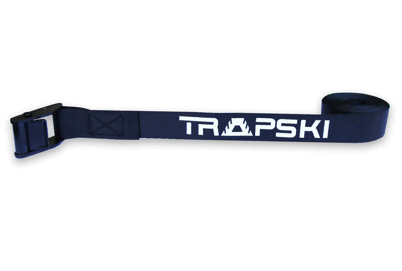 Load image into Gallery viewer, TRAPSKI Premium Cam Buckle Tie Down Strap for Car Roof Racks, Kayaks, SUPs, Surfboards, Cargo, Motorcycles, Trucks, Boats & Bikes