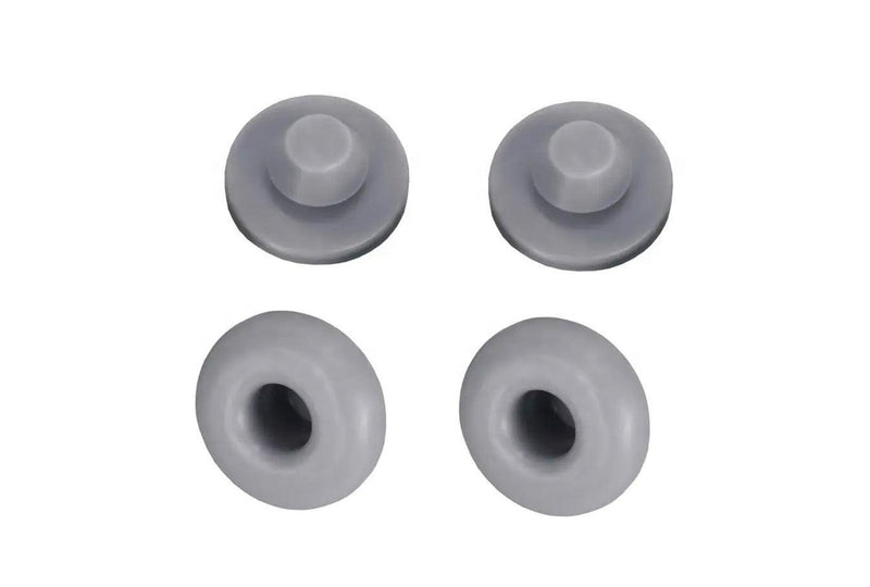 Load image into Gallery viewer, TRAPSKI Rack Replacement Rack Feet | Common 20 qt Cooler Rubber Feet for RTIC Coolers, Yeti Coolers, Tundra Roadie Tank Hard Sided | Non-Slip Non-Scratch Rubber Feet, Gray