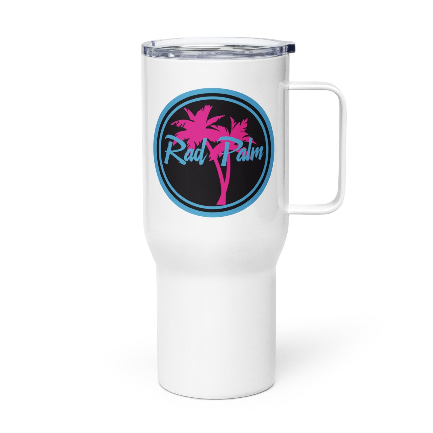 Rad Palm Logo Travel Mug With Handle