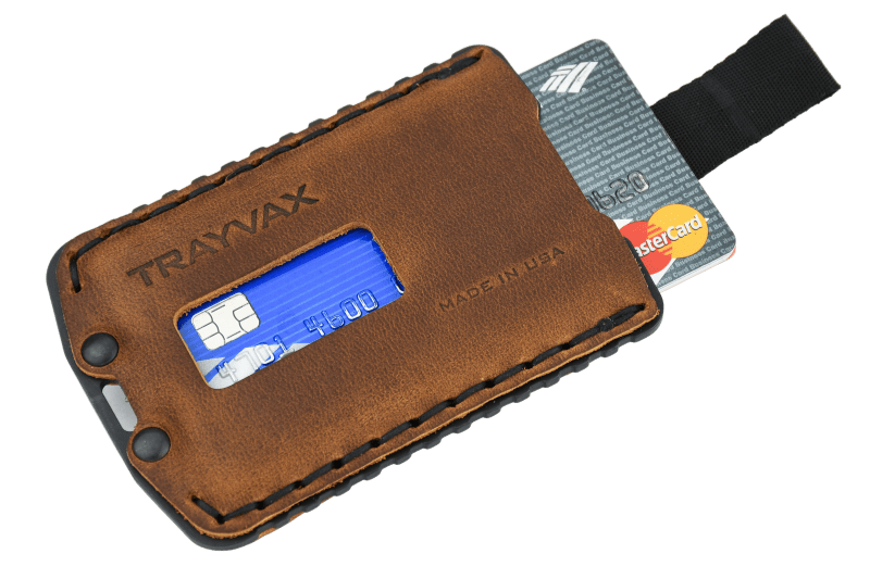 Load image into Gallery viewer, Ascent Wallet - Black Tobacco Brown