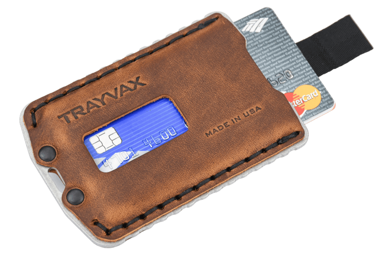 Load image into Gallery viewer, Ascent Wallet - Raw Tobacco Brown