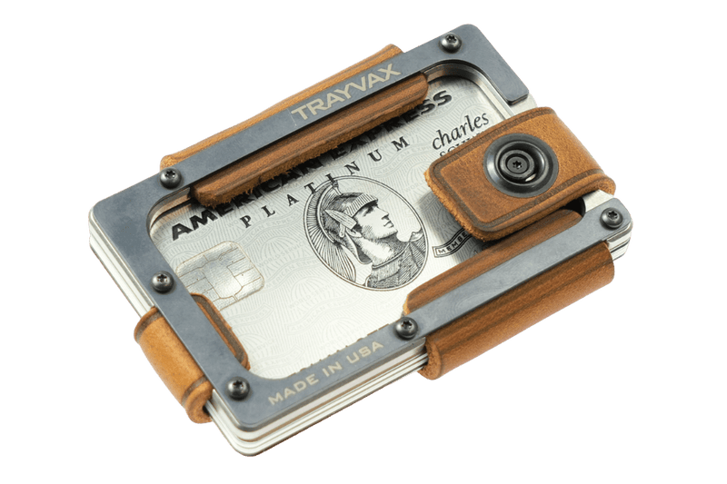 Load image into Gallery viewer, Contour Lite Wallet - Titanium Tobacco Brown