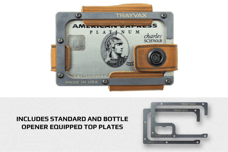 Load image into Gallery viewer, Contour Lite Wallet - Titanium Tobacco Brown