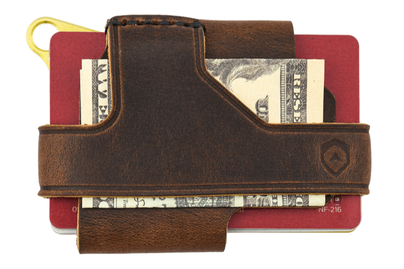 Load image into Gallery viewer, Contour Wallet - Brass Mississippi Mud