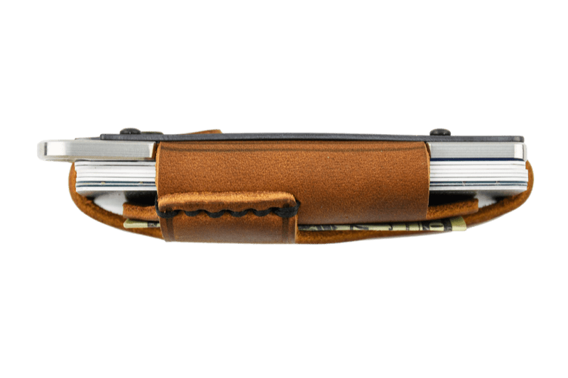 Load image into Gallery viewer, Contour Wallet - Raw Tobacco Brown