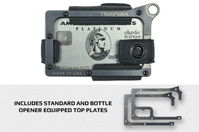 Load image into Gallery viewer, Contour Wallet - Titanium Stealth Black